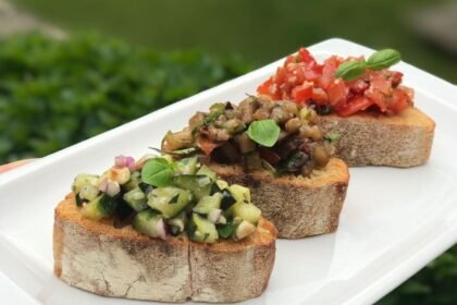 Trio de bruschetta - De la classique à la revisitée