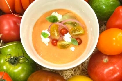 Gaspacho / Chèvre / Basilic