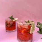 Mojito fraises • Leslie en Cuisine