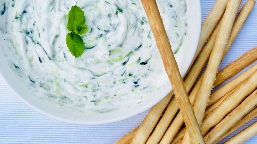 Tzaziki - Yaourt - Concombre - Menthe