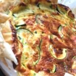 Quiche Saumon fumé Sauvage - courgette - chèvre