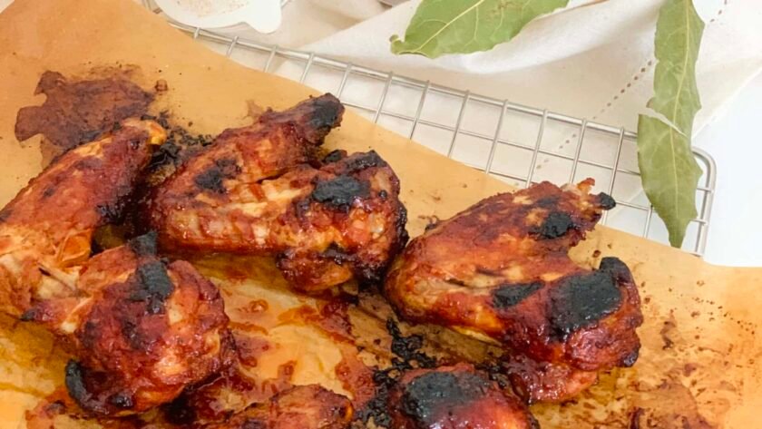 Ailes de poulet sauce barbecue • Leslie en Cuisine