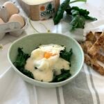 Œuf florentine avec sa béchamel au Comté fruité • Leslie en Cuisine