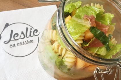 Fusilli melon - salade romaine