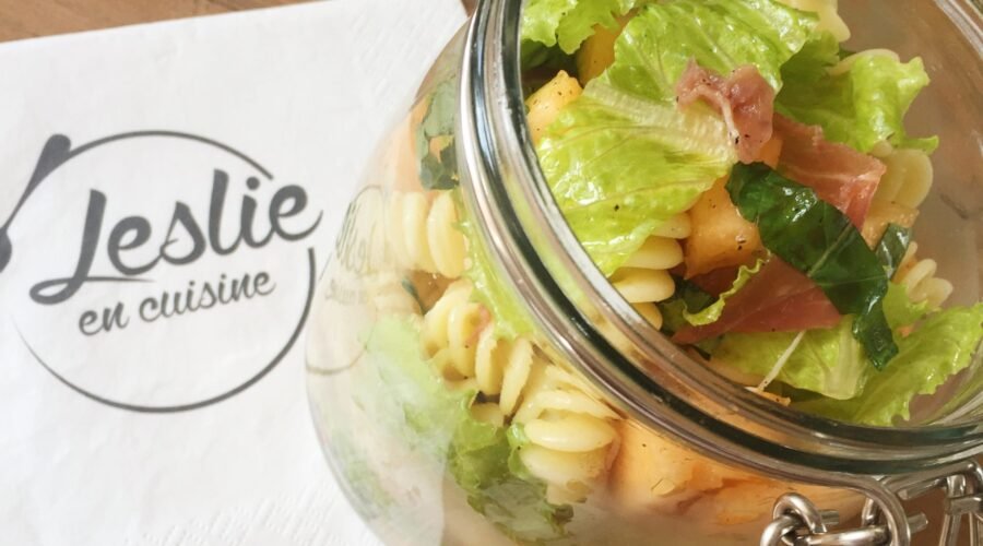 Fusilli melon - salade romaine