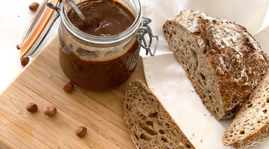 Pâte à tartiner maison - chocolat / noisette