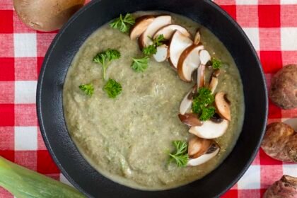 Potage champignons & topinambours - Velouté d'Annabelle Schachmes