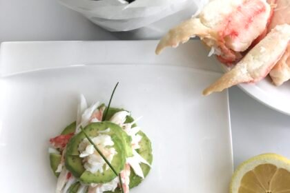 King crabe Petrossian & avocat