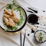 Gyozas farcis à la volaille truffée • Leslie en Cuisine