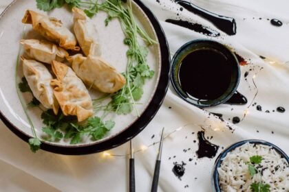 Gyozas farcis à la volaille truffée • Leslie en Cuisine
