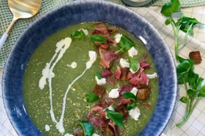 Potage de cresson • Leslie en Cuisine
