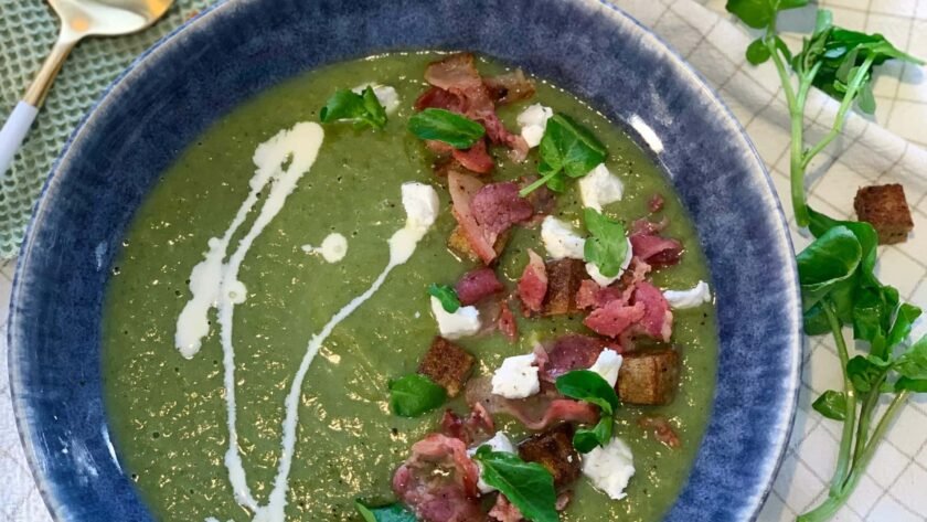 Potage de cresson • Leslie en Cuisine