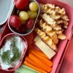 Gaufres poivrons, feta, meule du plateau et herbes fraîches ￼ • Leslie en Cuisine
