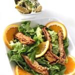 Salade de poulet - Orange -Fraicheur et gourmandise sont au rendez-vous