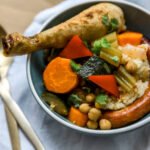 Couscous au poulet et merguez