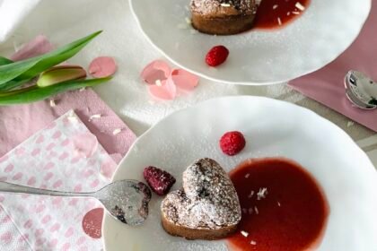 Moelleux au chocolat et coeur coulant chocolat blanc • Leslie en Cuisine