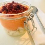 Parmentier de Cabillaud - Patates Douces et Poudre de bacon 
