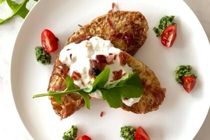 Pain perdu à la tapenade de Truffe & Chips de jambon de Parme