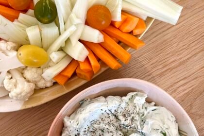 Sauce au fromage frais et aux herbes • Leslie en Cuisine