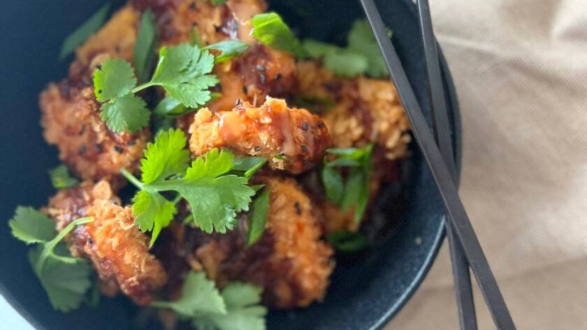 Butternut et patates douces façon katsu • Leslie en Cuisine