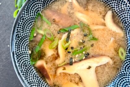 Soupe miso • Leslie en Cuisine