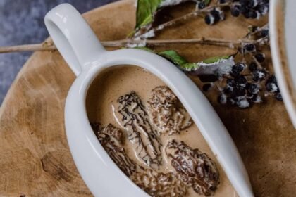 Sauce aux morilles • Leslie en Cuisine