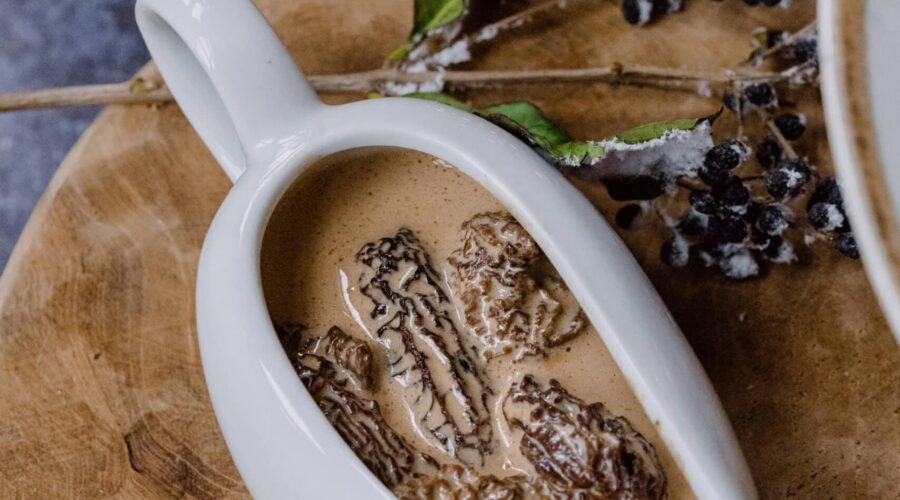 Sauce aux morilles • Leslie en Cuisine