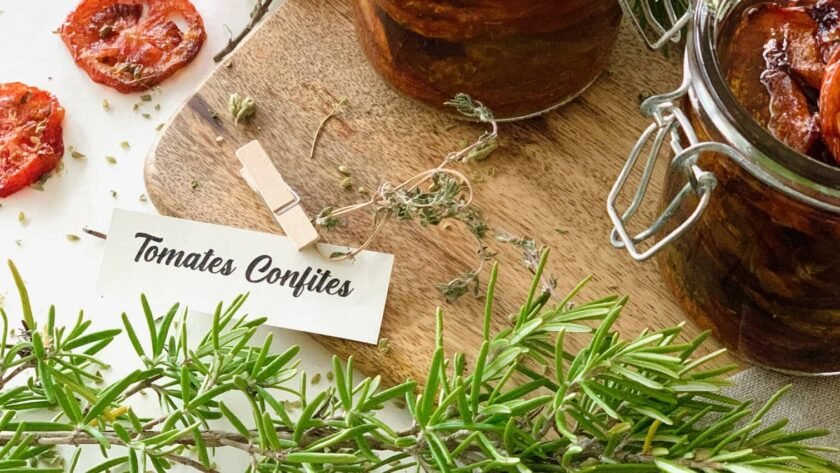 Les tomates confites • Leslie en Cuisine