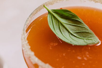 Mocktail 0 pêché • Leslie en Cuisine