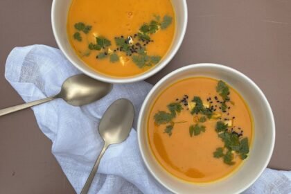 Potage poire et potimarron • Leslie en Cuisine