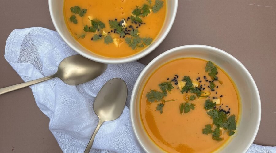 Potage poire et potimarron • Leslie en Cuisine