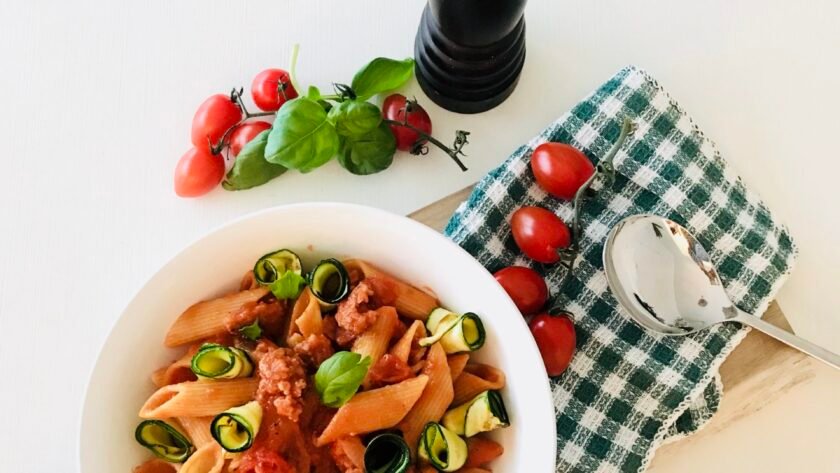 Penne Primavera - Recette haute en couleur qui sent bon l'été par Leslie