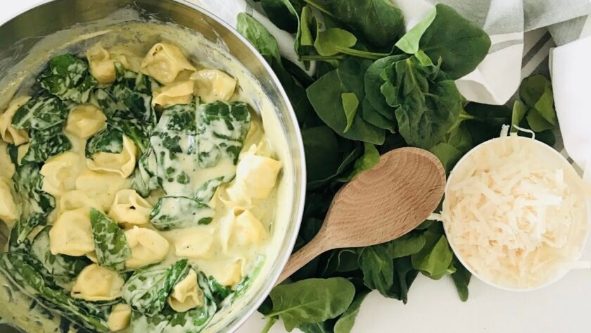 Ravioli Ricotta Pesto - Épinards