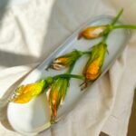 Fleurs de courgettes farcies • Leslie en Cuisine