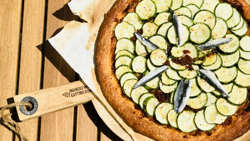 Tarte du soleil - Une recette rapide avec des ingrédients simples et basiques