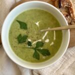 Potage cresson et courgette • Leslie en Cuisine