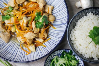 Wok de poulet • Leslie en Cuisine