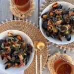 Moules à la crème de chorizo • Leslie en Cuisine