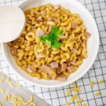 Coquillettes Comté et jambon • Leslie en Cuisine