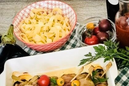 Involtini d'aubergines • Leslie en Cuisine