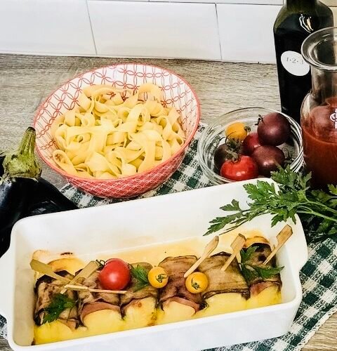 Involtini d'aubergines • Leslie en Cuisine