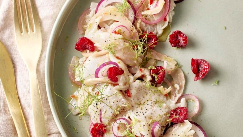 Ceviche de daurade au fenouil • Leslie en Cuisine