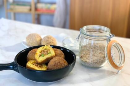 Arancini reste de risotto • Leslie en Cuisine
