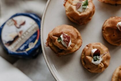 Minis bouchées à la patate douce, au magret de canard fumé et au Chimay à la bière • Leslie en Cuisine