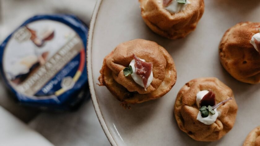 Minis bouchées à la patate douce, au magret de canard fumé et au Chimay à la bière • Leslie en Cuisine