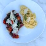 Tagliata de boeuf & ses linguine au beurre de sauge