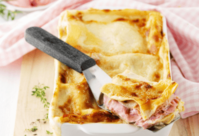 Lasagne à la Mortadelle Bologna IGP / Chicons / Béchamel