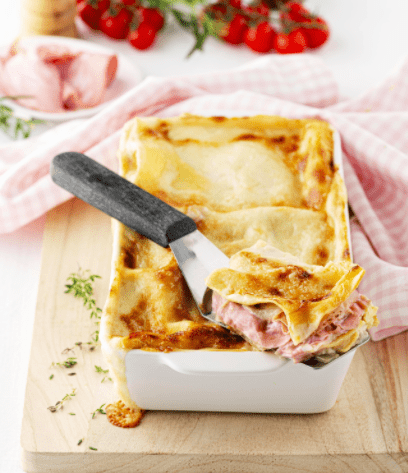 Lasagne à la Mortadelle Bologna IGP / Chicons / Béchamel