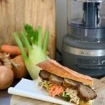 Sandwich Boulettes & ses crudités maison 100 % local