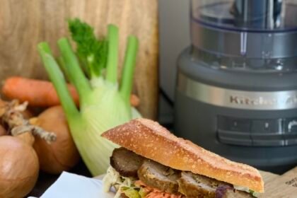 Sandwich Boulettes & ses crudités maison 100 % local